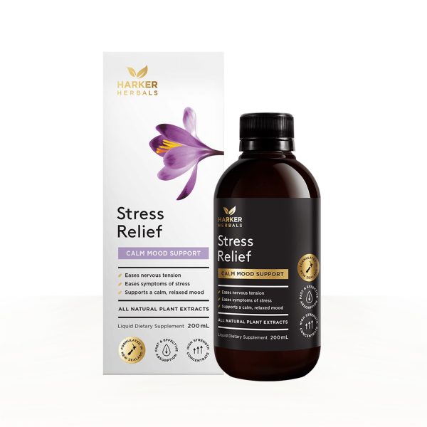 Siro Hỗ Trợ Giảm Stress, Cân Bằng Tinh Thần Harker Herbals Stress Relief