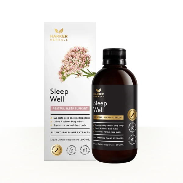 Siro thảo dược hỗ trợ giấc ngủ Harker Herbals Sleep Well